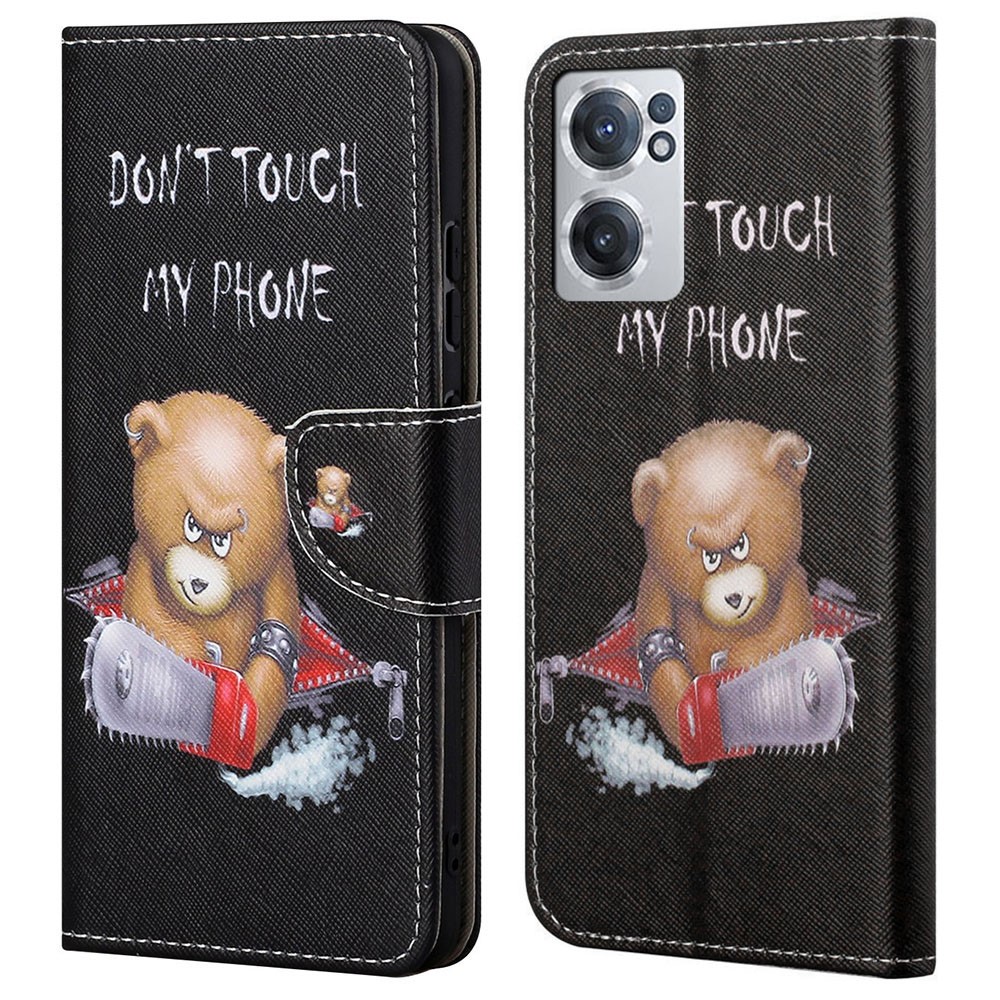 Θήκη OnePlus Nord CE 2 5G OEM Angry bear with chainsaw με βάση στήριξης