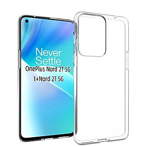 Θήκη OnePlus Nord 2T OEM Silicone Sockproof V2 Transparent Πλάτη TPU