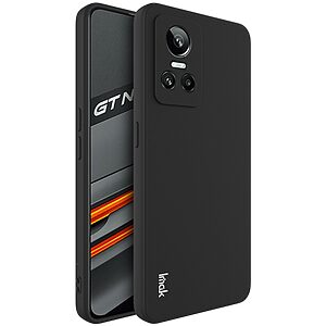 Θήκη Realme GT Neo3 IMAK UC-4 Series Soft Ultra Slim TPU πλάτη μαύρο