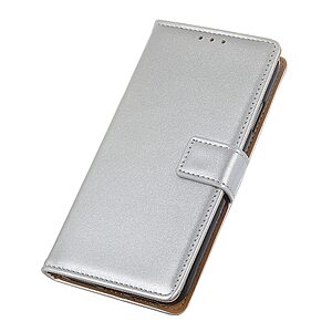 Θήκη Xiaomi Poco F4 5G Mad Mask Leather Wallet Case με βάση στήριξης, υποδοχές καρτών και μαγνητικό κούμπωμα Flip Wallet από συνθετικό δέρμα ασημί - Image 5
