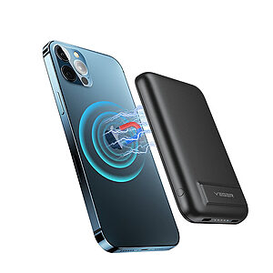 MagSafe power bank για iPhone VEGER MagOn Kick με μαγνητική προσκόλληση