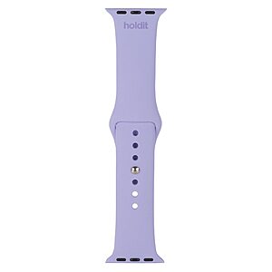 Λουράκι σιλικόνης Holdit® για Apple Watch 38/40/41mm Lavender (Μωβ λεβάντας )