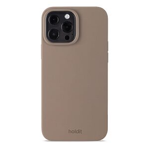 Θήκη σιλικόνης Holdit® για iPhone 13 Pro Max Mocha brown (Καφέ Μόκα )