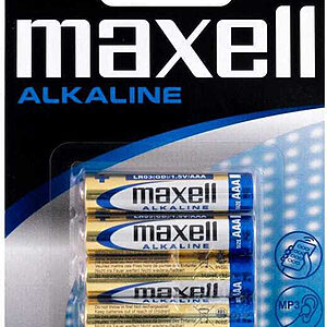 Maxell Αλκαλικές Μπαταρίες AAA 1.5V 4τμχ