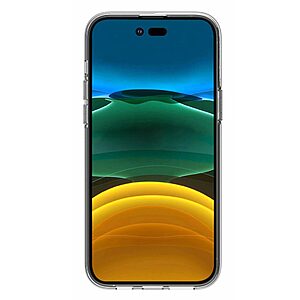 Θήκη iPhone 14 Pro Max OEM Silicone Sockproof V5 Anti-Slip Transparent Πλάτη TPU - Image 3