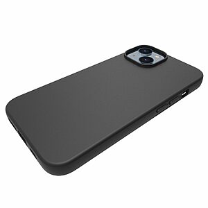 Θήκη iPhone 14 OEM Matte Premium v2 Πλάτη με ημίσκληρο TPU μαύρο - Image 5