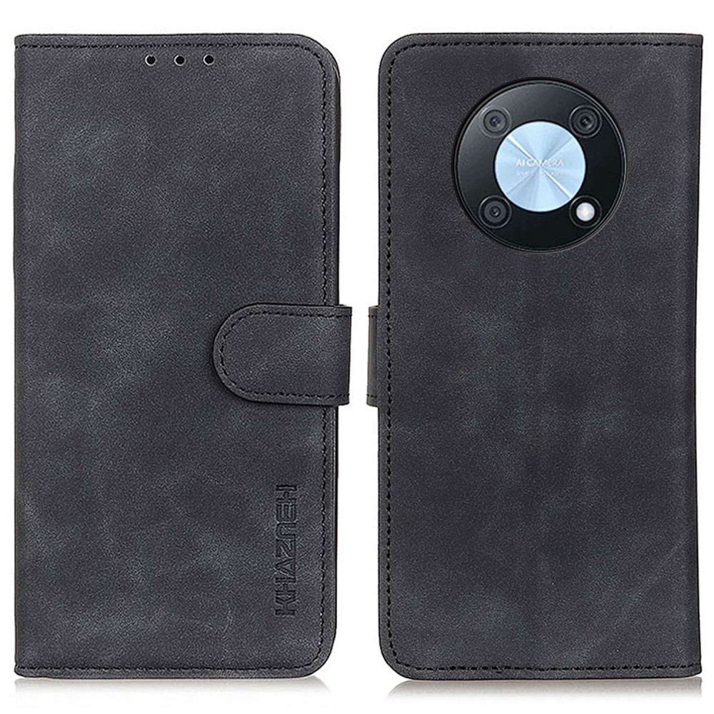 Θήκη Huawei Nova Y90 KHAZNEH Litchi Skin Texture Leather με βάση στήριξης