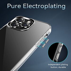 Θήκη iPhone 14 Pro Mad Mask Silicone Sockproof V2 Transparent Πλάτη TPU με βάση στήριξης - Image 5