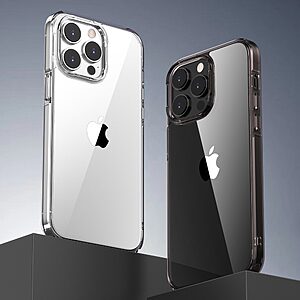 Θήκη iPhone 14 Pro Mad Mask Ultra Thin Hybrid Πλάτη από Premium TPU με μεταλιζέ περίβλημα καφέ - Image 2