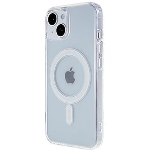 Θήκη iPhone 14 Mad Mask Silicone Sockproof V2 συμβατό με MagSafe φορτιστή Transparent Πλάτη TPU - Image 3