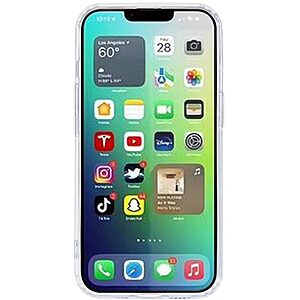 Θήκη iPhone 14 Mad Mask Silicone Sockproof V2 συμβατό με MagSafe φορτιστή Transparent Πλάτη TPU - Image 4