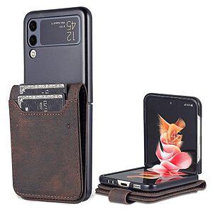 Θήκη Samsung Galaxy Z Flip4 5G Mad Mask Leather Wallet Case με βάση στήριξης