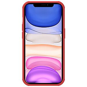 Θήκη iPhone 14 Pro NiLLkin Super Frosted Shield Pro Series Πλάτη από Premium σκληρό TPU κόκκινο - Image 2