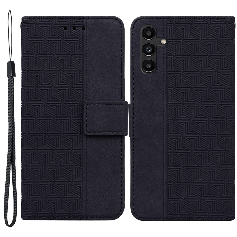 Θήκη Samsung Galaxy A13 5G Mad Mask Leather Wallet Case Geometry Style με βάση στήριξης