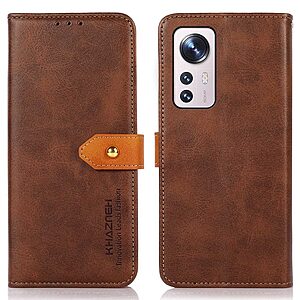 Θήκη Xiaomi 12 Lite 5G KHAZNEH Leather Wallet Golden Clasp με βάση στήριξης