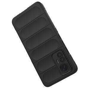 Θήκη Xiaomi 12 Lite 5G Mad Mask Rugged Armor από σκληρό Premium TPU μαύρο - Image 4