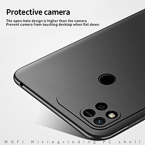 Θήκη Xiaomi Redmi 10A MOFI Shield Slim Series Πλάτη από σκληρό πλαστικό κόκκινο - Image 4