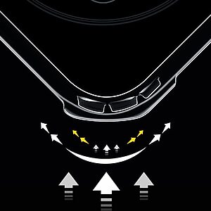 Θήκη Huawei Nova Y90 XUNDD Hybrid Sockproof Transparent πλάτη από αντικραδασμικό TPU μαύρο - Image 3