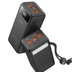 Power bank 50000mAh VEGER VP5001 Tank Lite - μπροστινή όψη με LED οθόνη ένδειξης