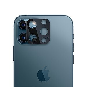 NiLLkin Combo Max 2 σε 1 για iPhone 12 Pro Αντιχαρακτικό γυαλί (Πλήρους Κάλυψης) Tempered Glass 9H 0.33mm και Αντιχαρακτικό γυαλί κάμερας – μαύρο - Image 3