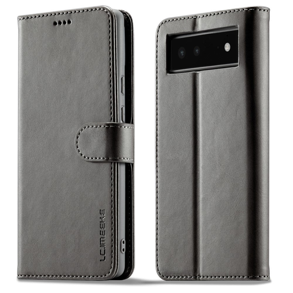 Θήκη Google Pixel 6 5G LC.IMEEKE PU Leather Series με βάση στήριξης