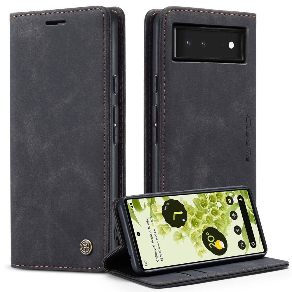 Θήκη Google Pixel 6 5G CASEME Caseme 013 Series Πορτοφόλι με βάση στήριξης