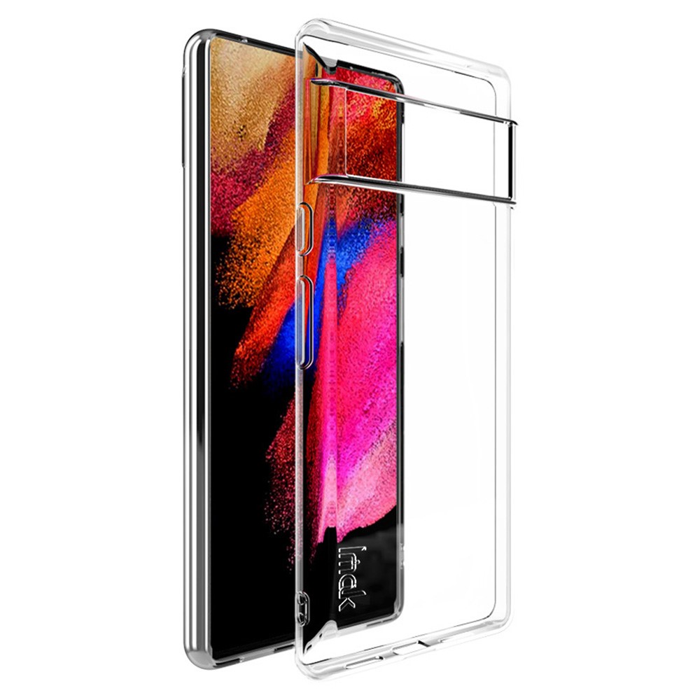 Θήκη Google Pixel 6 Pro 5G IMAK UX-5 Series Soft TPU πλάτη διάφανη