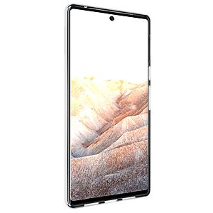 Θήκη Google Pixel 6 Pro 5G OEM Silicone Sockproof Anti-Slip Transparent Πλάτη TPU - Image 3