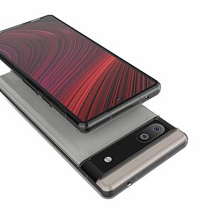 Θήκη Google Pixel 6A 5G OEM Silicone Sockproof Dual layer Transparent Πλάτη TPU - Image 5