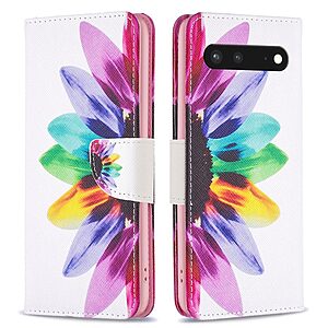 Θήκη Google Pixel 7 5G OEM Colorful Petals με βάση στήριξης