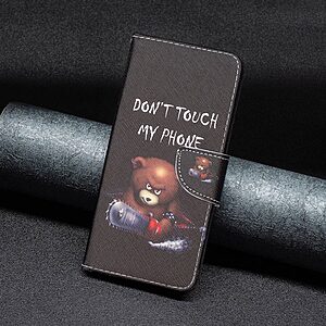 Θήκη Google Pixel 7 5G OEM Angry bear with chainsaw με βάση στήριξης, υποδοχές καρτών και μαγνητικό κούμπωμα Flip Wallet από συνθετικό δέρμα και TPU - Image 5