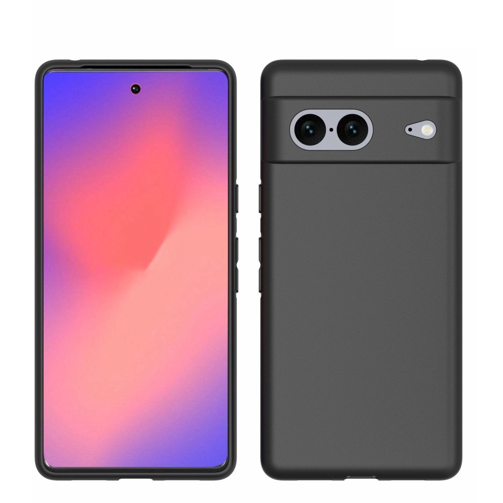 Θήκη Google Pixel 7 5G OEM Matte Premium v2 Πλάτη με ημίσκληρο TPU μαύρο