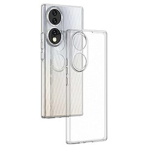 Θήκη Honor 70 5G OEM Silicone Sockproof V6 Anti-Slip Transparent Πλάτη TPU - Image 4