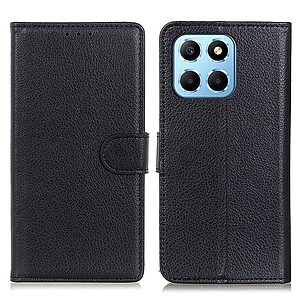 Θήκη Honor X8 5G OEM Litchi Skin  Leather με βάση στήριξης