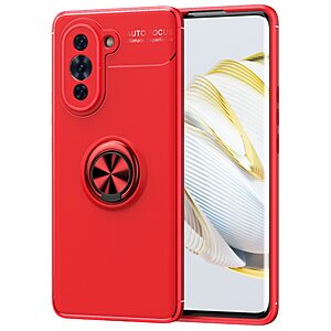 Θήκη Huawei Nova 10 Pro OEM Magnetic Ring Kickstand / Μαγνητικό δαχτυλίδι / Βάση στήριξης TPU κόκκινο