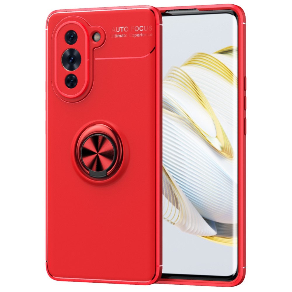 Θήκη Huawei Nova 10 Pro OEM Magnetic Ring Kickstand / Μαγνητικό δαχτυλίδι / Βάση στήριξης TPU κόκκινο