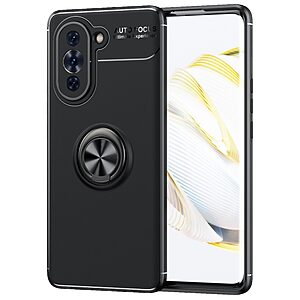 Θήκη Huawei Nova 10 Pro OEM Magnetic Ring Kickstand / Μαγνητικό δαχτυλίδι / Βάση στήριξης TPU μαύρο