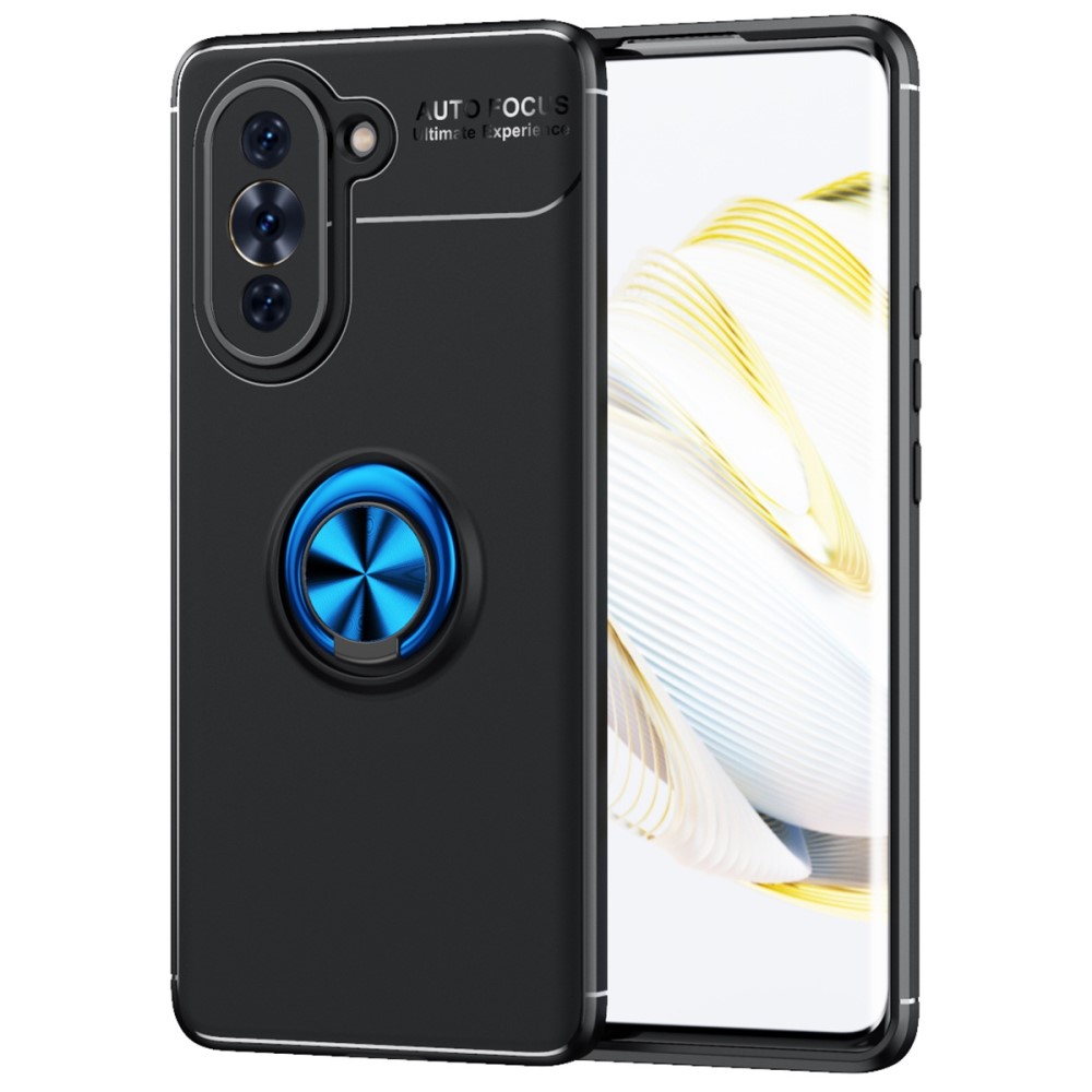 Θήκη Huawei Nova 10 Pro OEM Magnetic Ring Kickstand / Μαγνητικό δαχτυλίδι / Βάση στήριξης TPU μαύρο / μπλε Θήκη Huawei Nova 10 Pro OEM Magnetic Ring Kickstand / Μαγνητικό δαχτυλίδι / Βάση στήριξης TPU μαύρο / μπλε