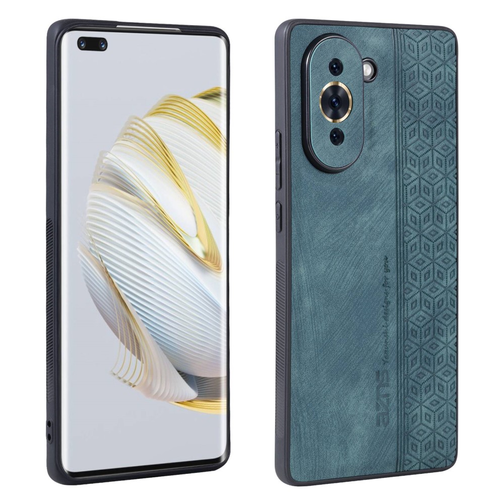 Θήκη Huawei Nova 10 Pro AZNS Imprinted Series Πλάτη με ανάγλυφη επιφάνεια από συνθετικό δέρμα και TPU πράσινο Θήκη Huawei Nova 10 Pro AZNS Imprinted Series Πλάτη με ανάγλυφη επιφάνεια από συνθετικό δέρμα και TPU πράσινο