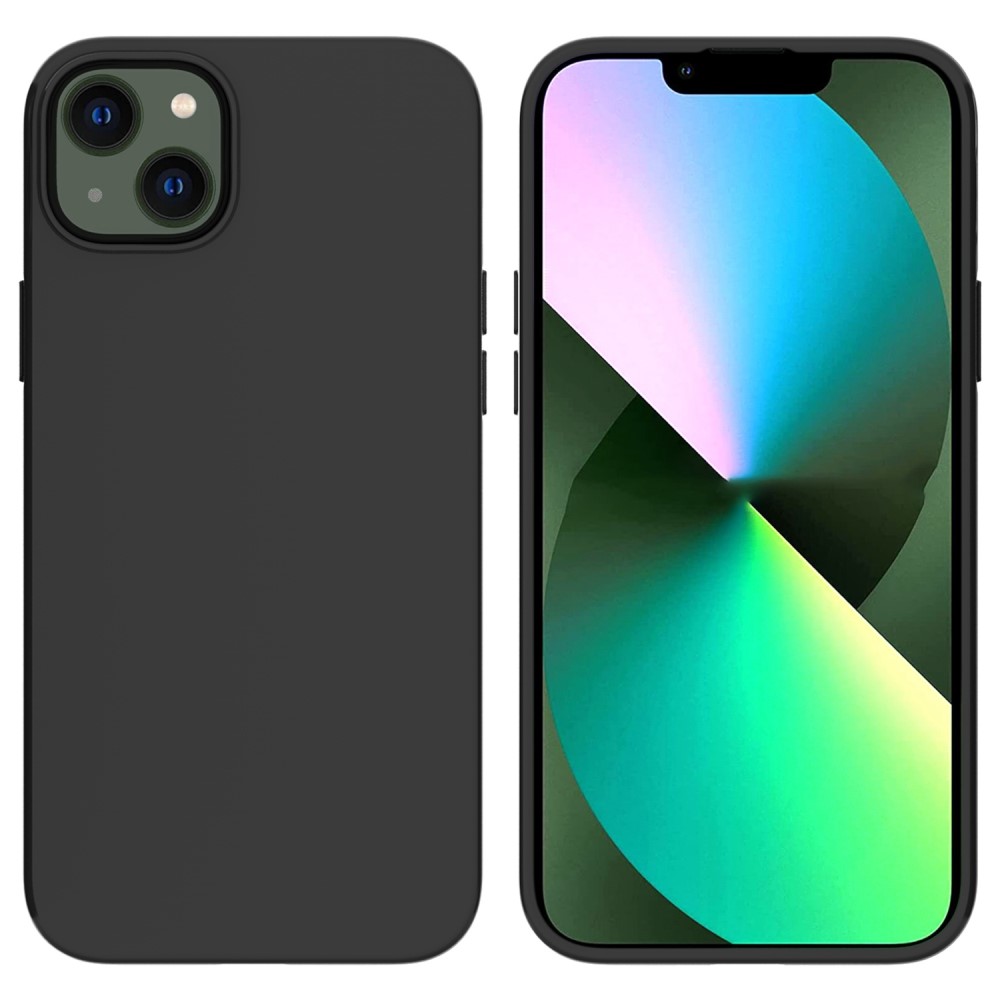 Θήκη iPhone 14 Plus OEM Matte Premium v3 Πλάτη με ημίσκληρο TPU μαύρο