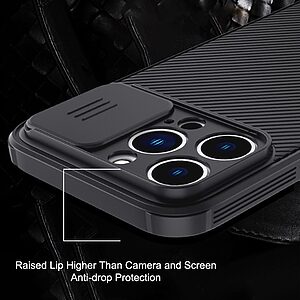 Θήκη iPhone 14 Plus Mad Mask Camshield MagSafe Series Πλάτη με προστασία για την κάμερα από σκλήρό Premium TPU μαύρο - Image 4