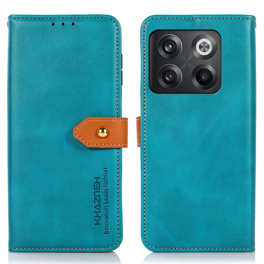 Θήκη OnePlus 10T 5G KHAZNEH Leather Wallet Golden Clasp με βάση στήριξης