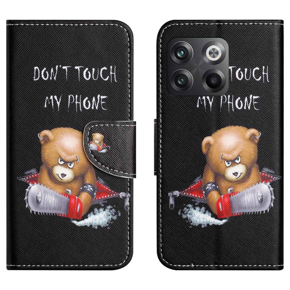 Θήκη OnePlus 10T 5G OEM Angry bear with chainsaw με βάση στήριξης