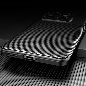 Θήκη OnePlus 10T 5G Mad Mask Beetle Series Carbon Fiber Πλάτη TPU μπλε - Image 3