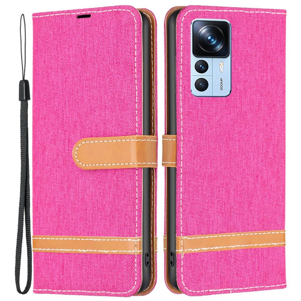 Θήκη Xiaomi 12T / 12T Pro Mad Mask Jean coated skin v2 με βάση στήριξης