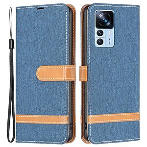 Θήκη Xiaomi 12T / 12T Pro Mad Mask Jean coated skin v2 με βάση στήριξης