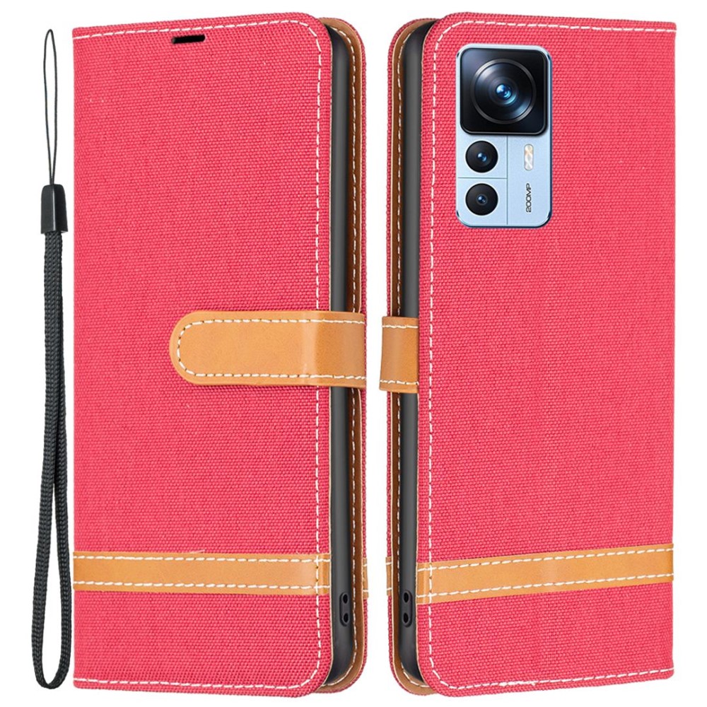 Θήκη Xiaomi 12T / 12T Pro Mad Mask Jean coated skin v2 με βάση στήριξης