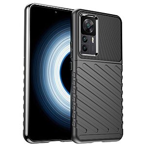 Θήκη Xiaomi 12T / 12T Pro Mad Mask Thunder Series Πλάτη από ενισχυμένο TPU μαύρο
