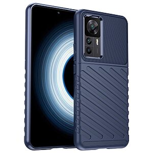 Θήκη Xiaomi 12T / 12T Pro Mad Mask Thunder Series Πλάτη από ενισχυμένο TPU μπλε
