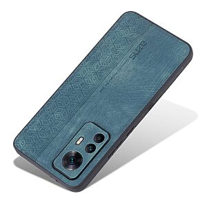 Θήκη Xiaomi 12T 5G AZNS Imprinted Series Πλάτη με ανάγλυφη επιφάνεια από συνθετικό δέρμα και TPU πράσινο - Image 3
